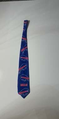 Vintage 1993 Buffalo Bills NFL WallyWear Necktie by Ralph Marlin & Co.